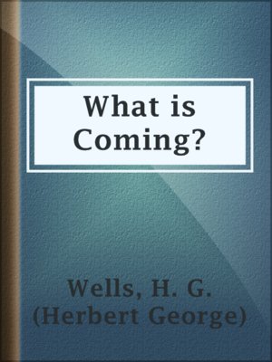 cover image of What is Coming?